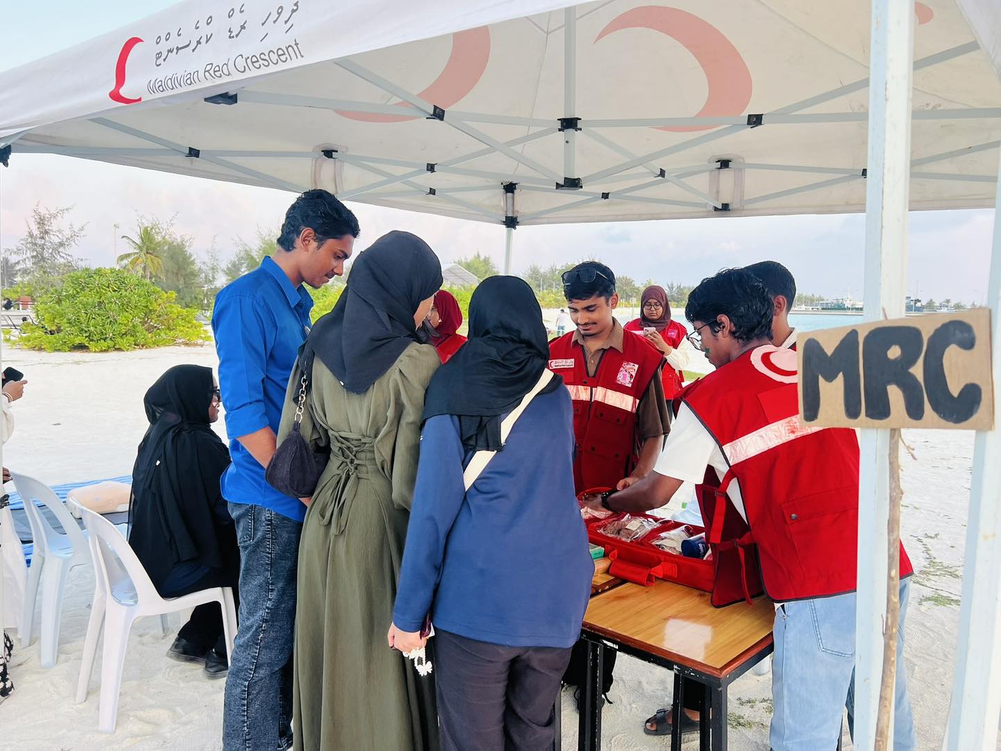 MRC Participates in World Health Day Event in Kulhudhuffushi City
