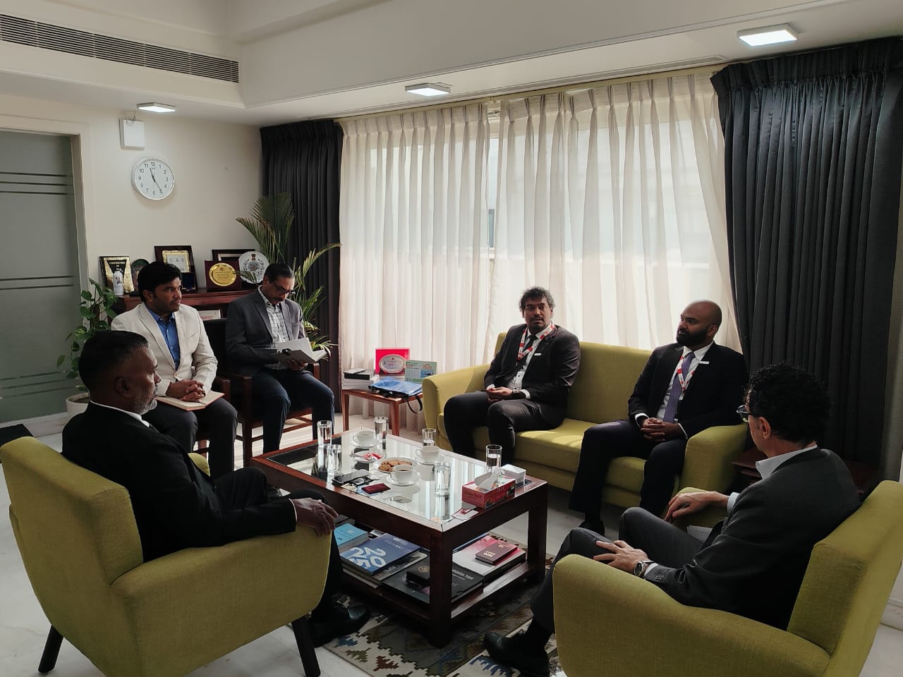 MRC President and SG Conclude High-Level Partner Meetings in New Delhi, India
