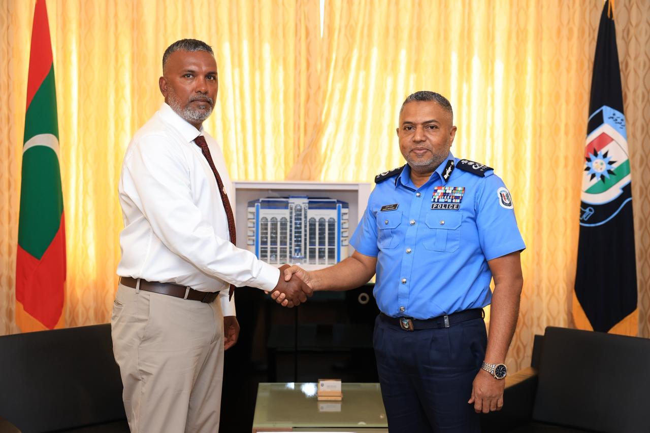 MRC President and Secretary General Pay Courtesy Visit to Commissioner of Police