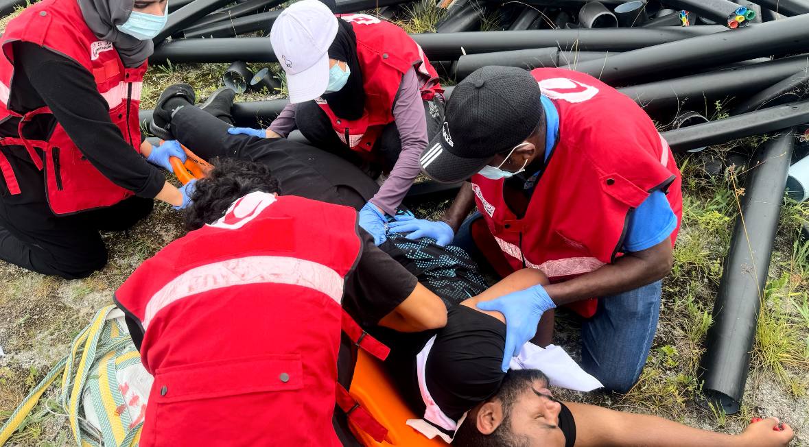 MRC Male' City Unit Ergonomics Training 2024: Equipping Volunteers with Skills for Emergencies and Services